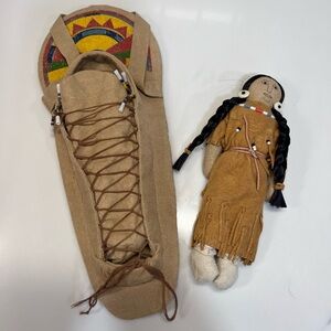 American Girl Kaya's Doll and Cradleboard